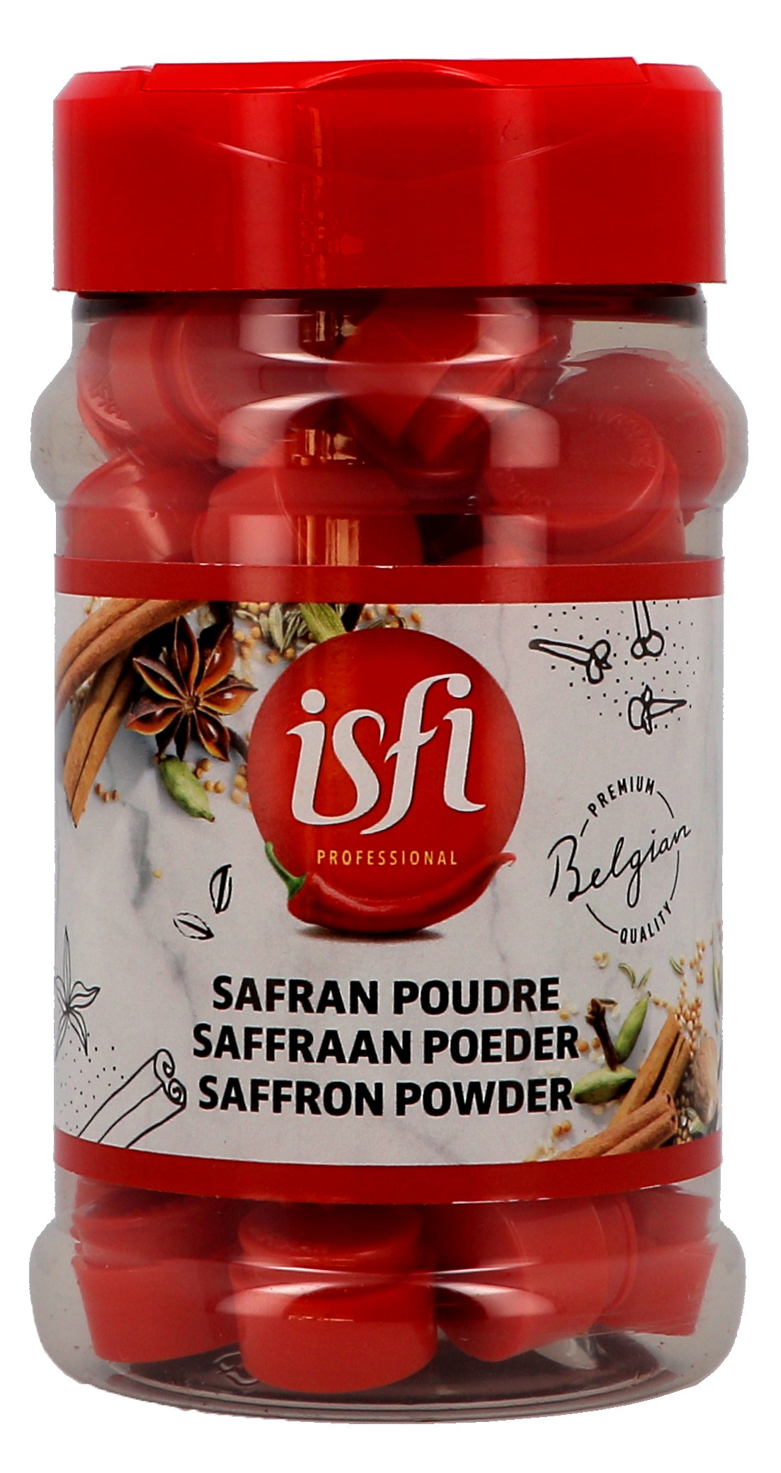 Saffraanpoeder 50 x 0.15gr pastilles in bokaal Isfi (Isfi & Verstegen)