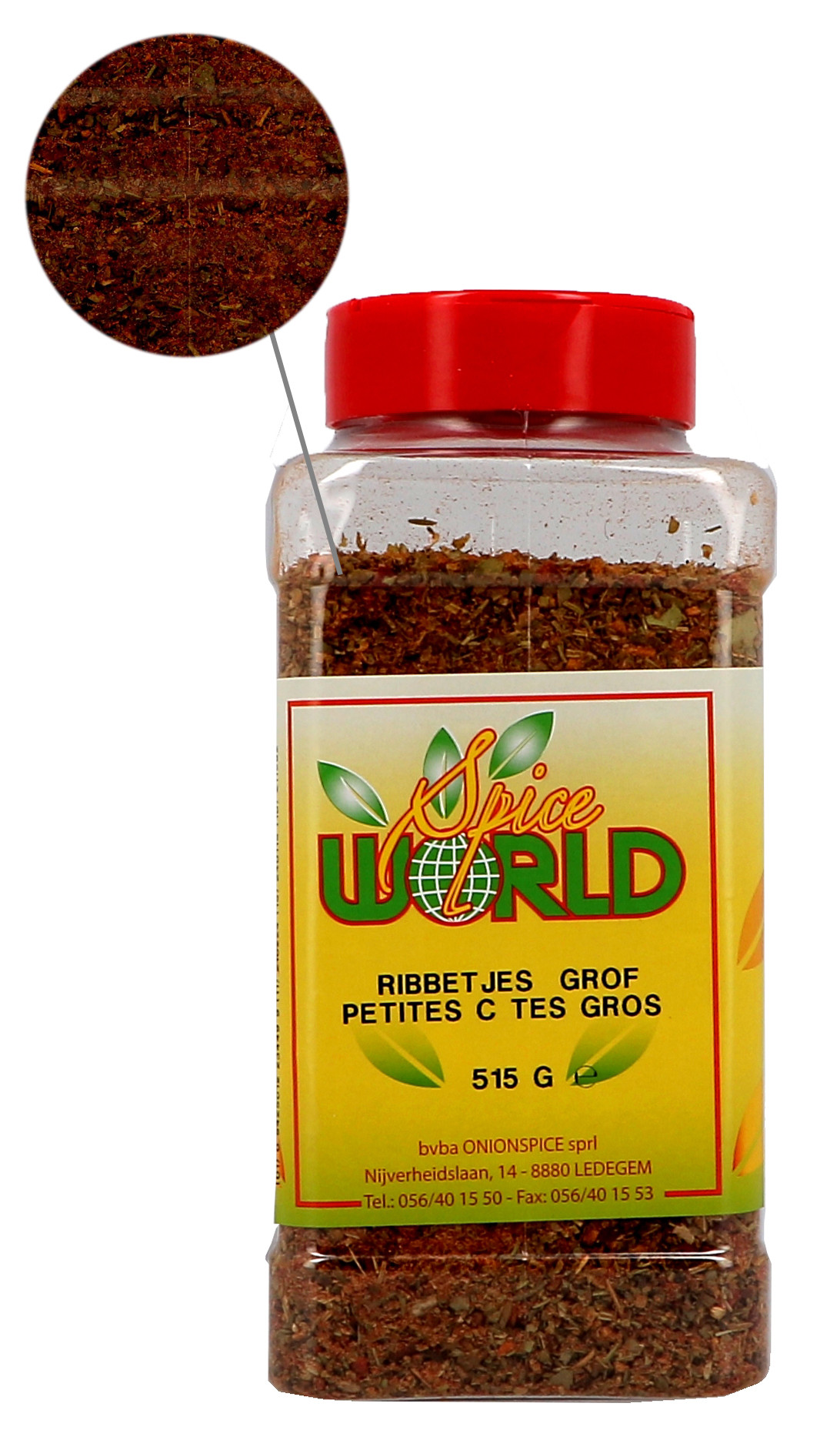 Ribbetjes kruiden mix 515gr 1LP Spice World (Isfi & Verstegen)
