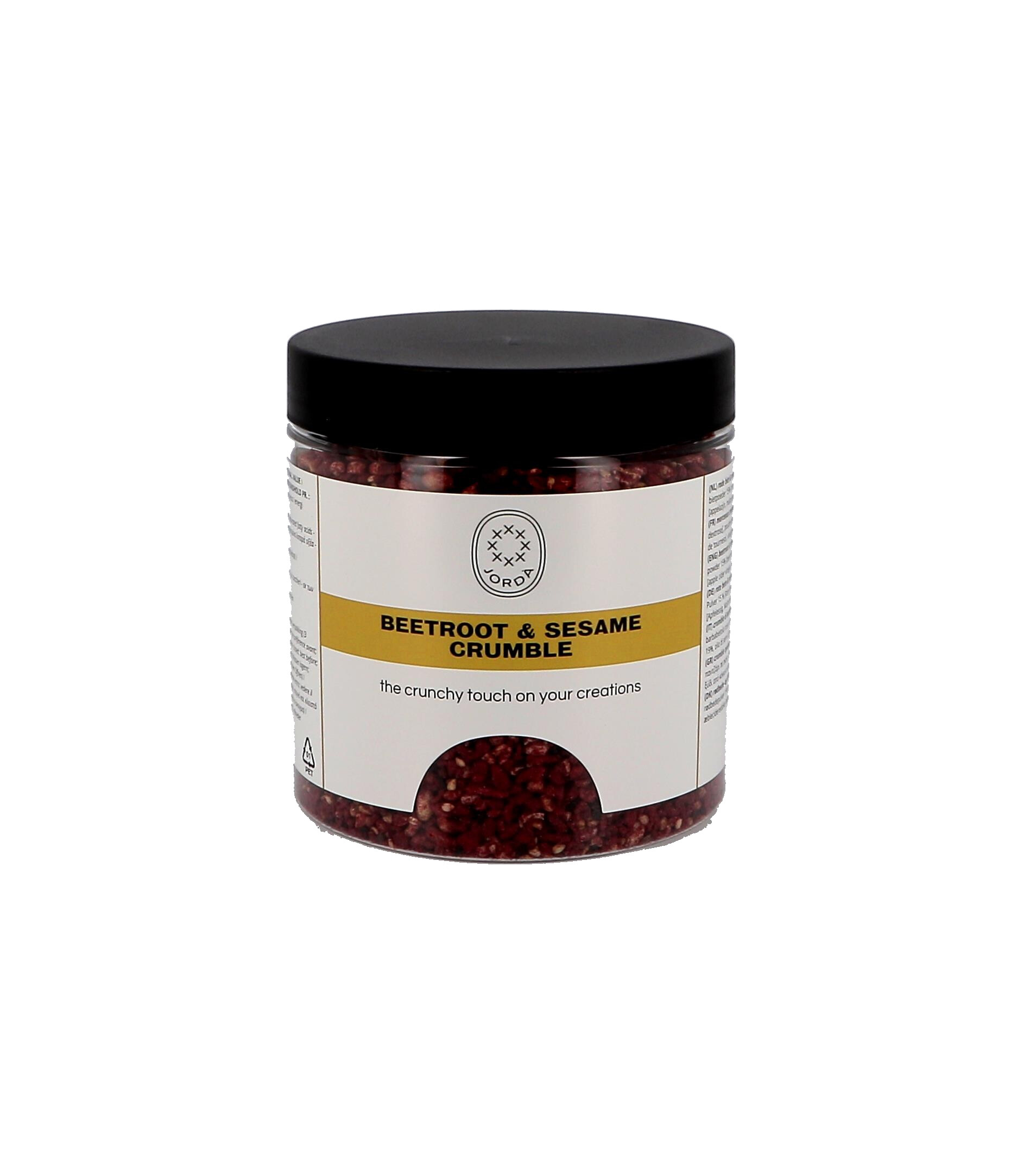 Jorda Crumble van Rode Biet en Sesam 250gr