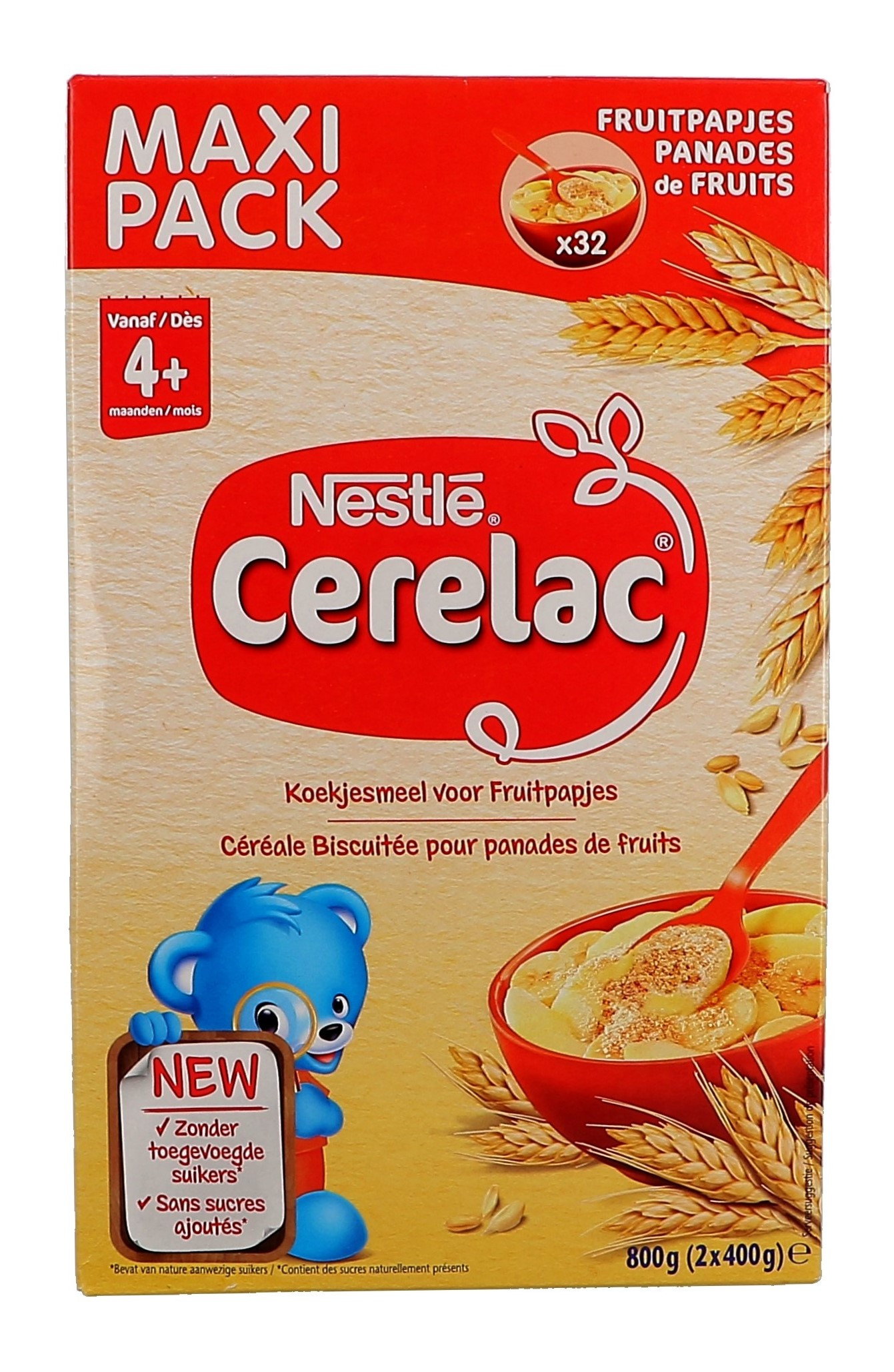 Cerelac koekjesmeel 800gr Nestlé