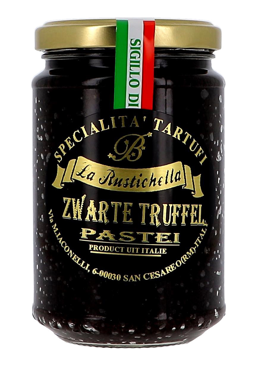 Zwarte Truffel Pastei 280gr La Rustichella