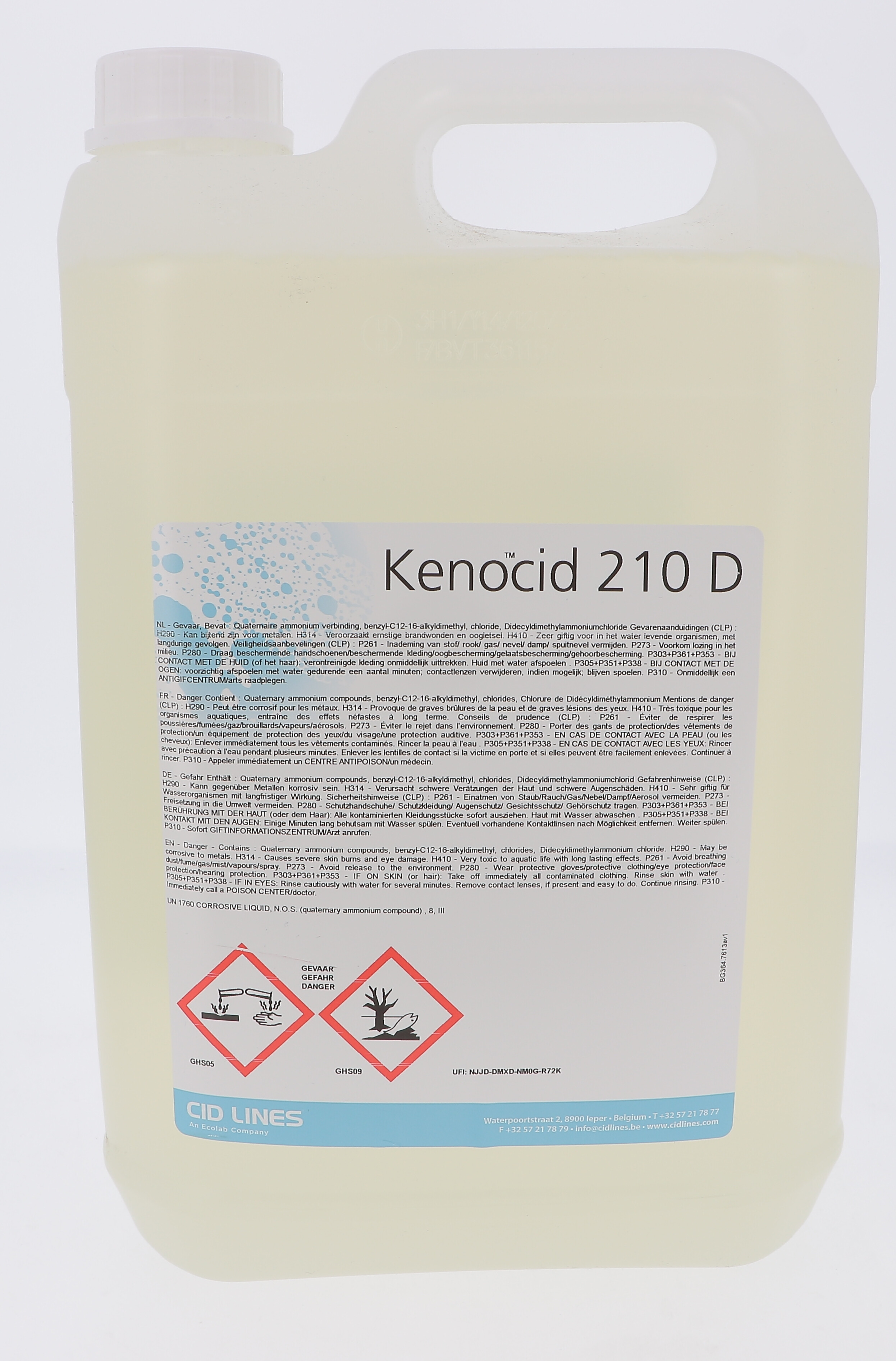 Kenolux Eco Des 5L Cid Lines (Reinigings-&kuisproducten)