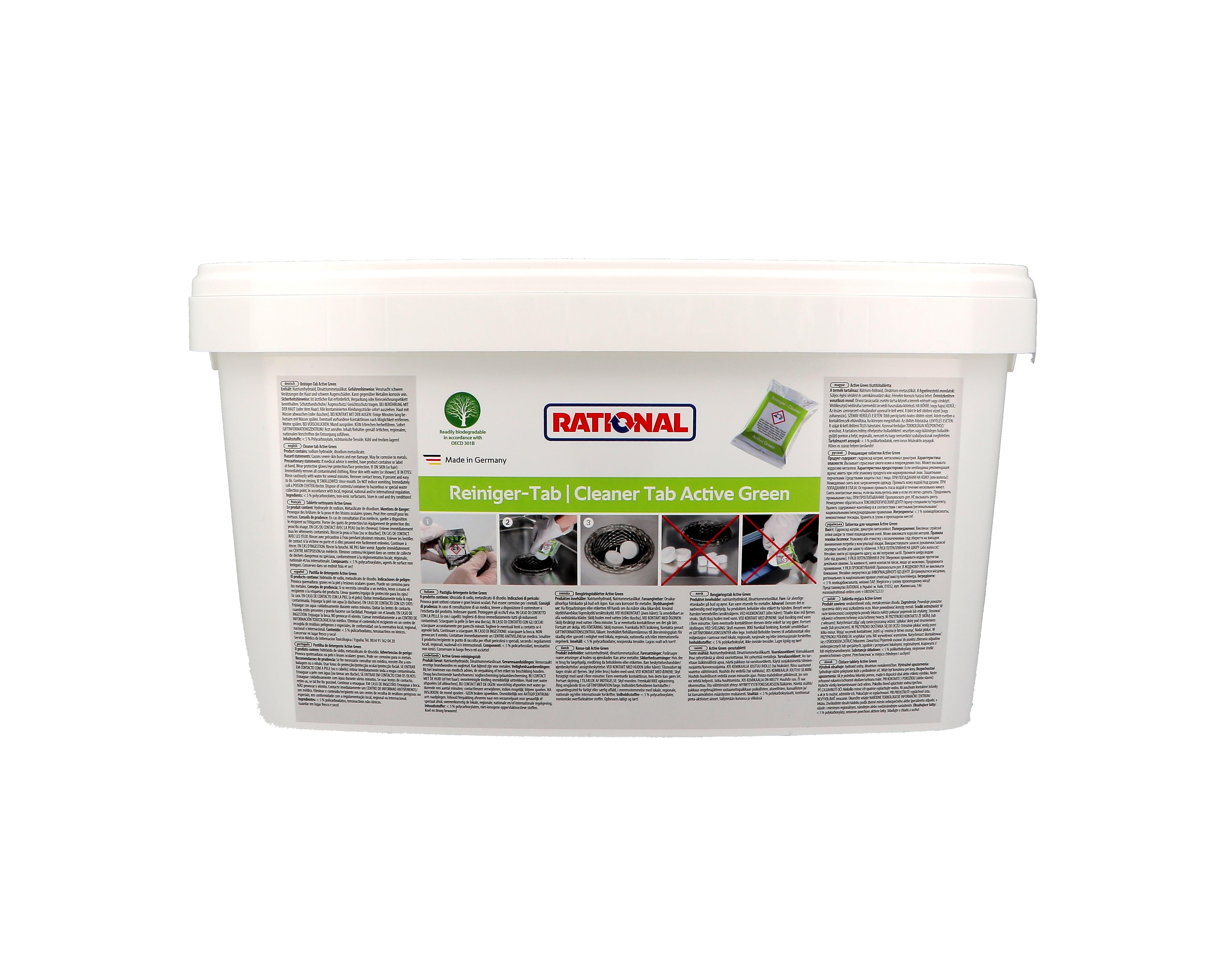 Rational Active Green reinigingstabs 150st