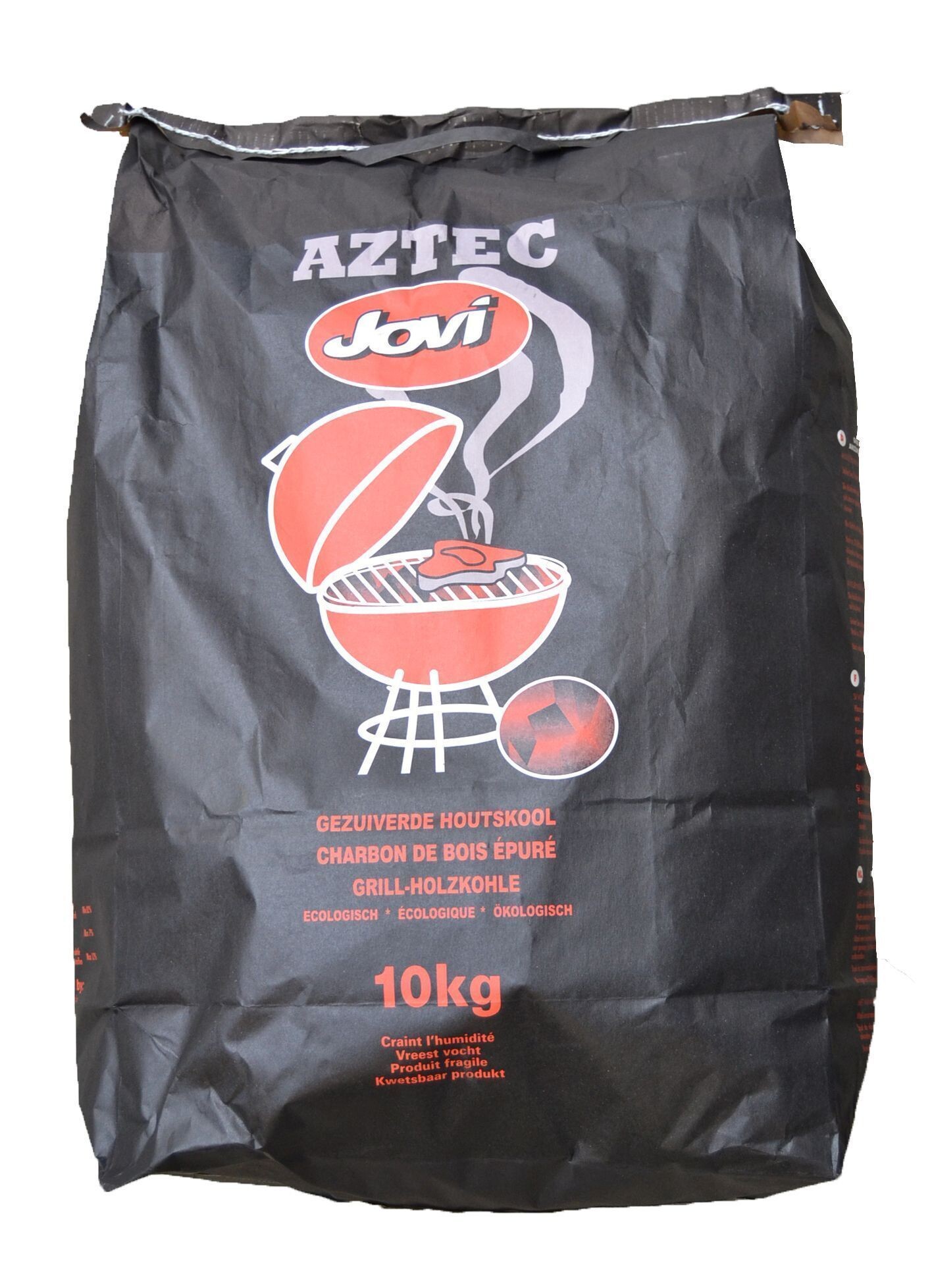 Gezuiverde Restaurant Houtskool 10kg Aztec voor en Online - Nevejan