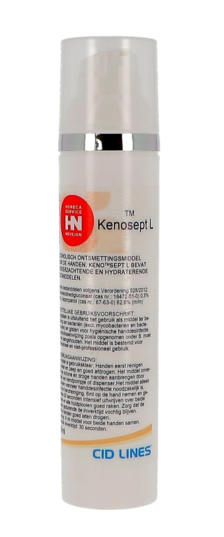 Kenosept-L 100ml spray met vloeibaar desinfectiemiddel voor handen Cid Lines