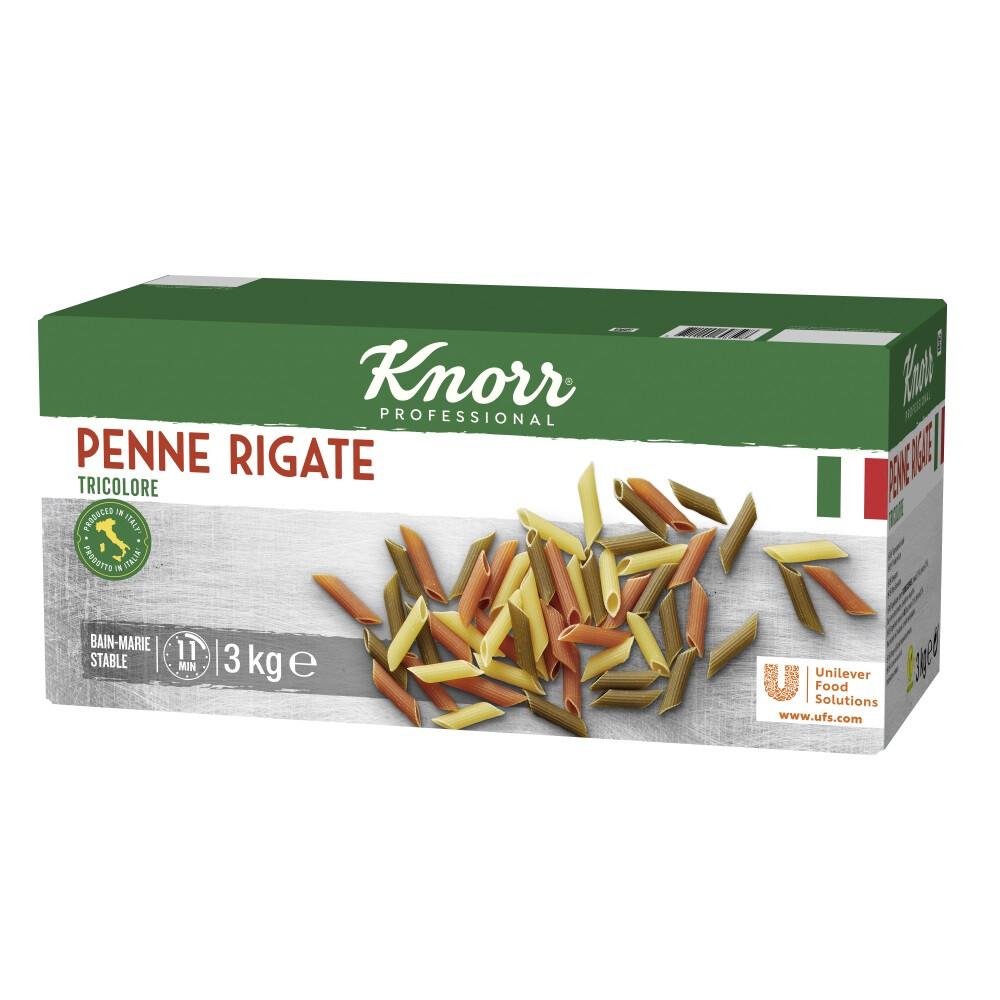 Knorr penne tricolore 3kg collezione italiana