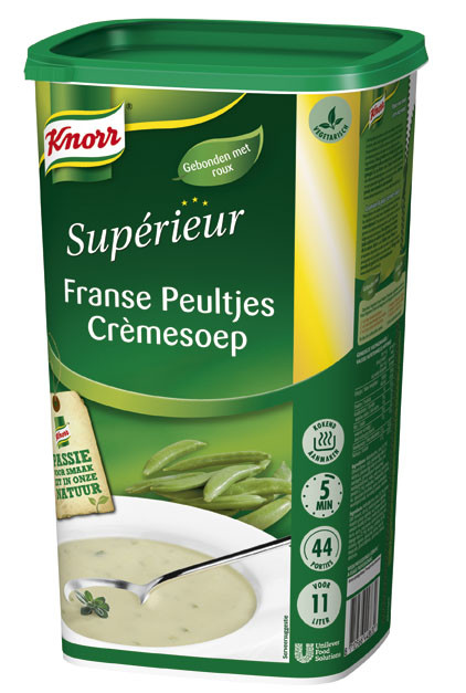 Knorr soep superieur franse peultjescreme 1kg