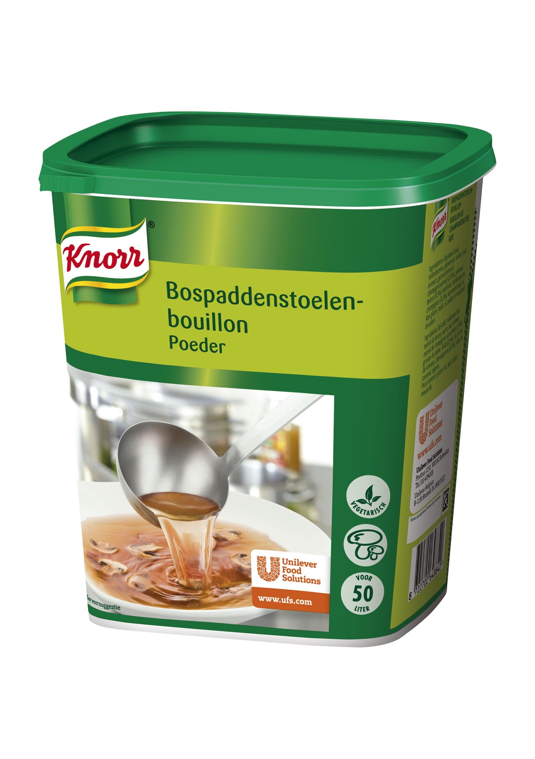 Knorr bospaddestoelbouillon poeder 6x1kg