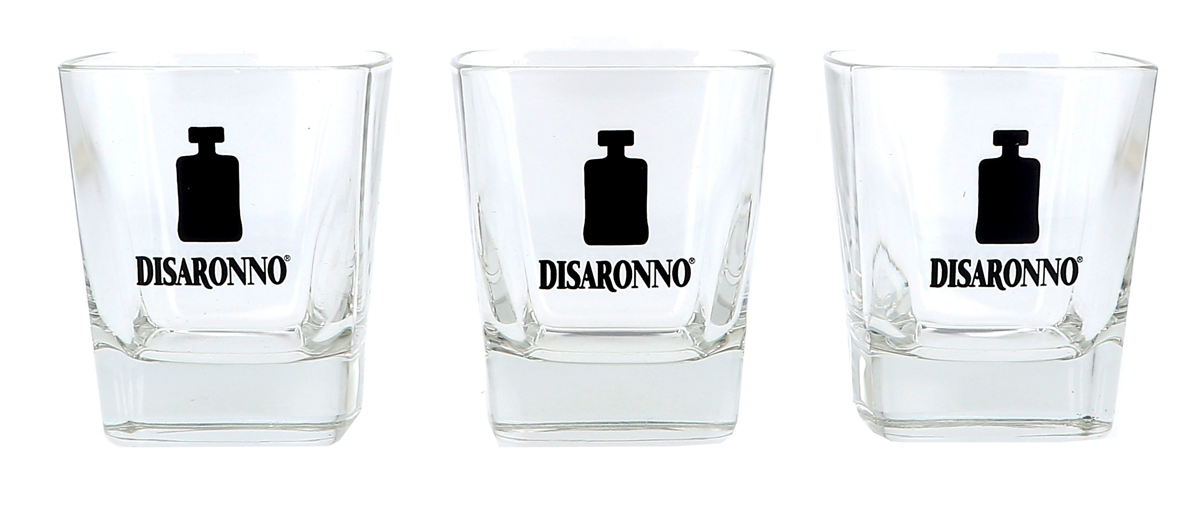 Glas Vierkant Amaretto Disaronno 20cl 6x1st (Glazen & Tassen)