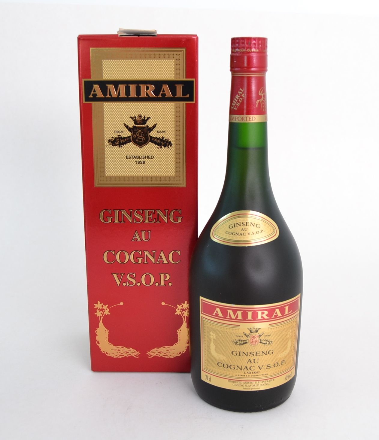 Amiral Giseng au Cognac VSOP 70cl 40%