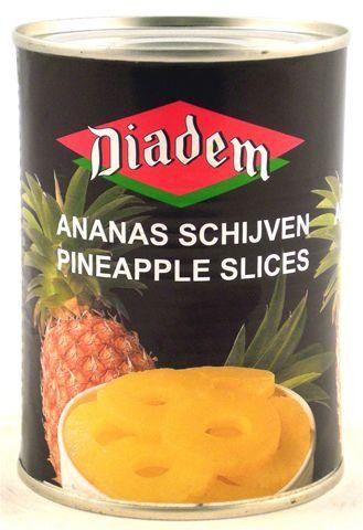 Ananas 10 schijven 0.75l diadem