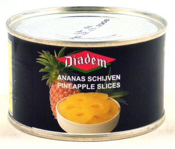 Ananas 4 schijven 0.25l diadem
