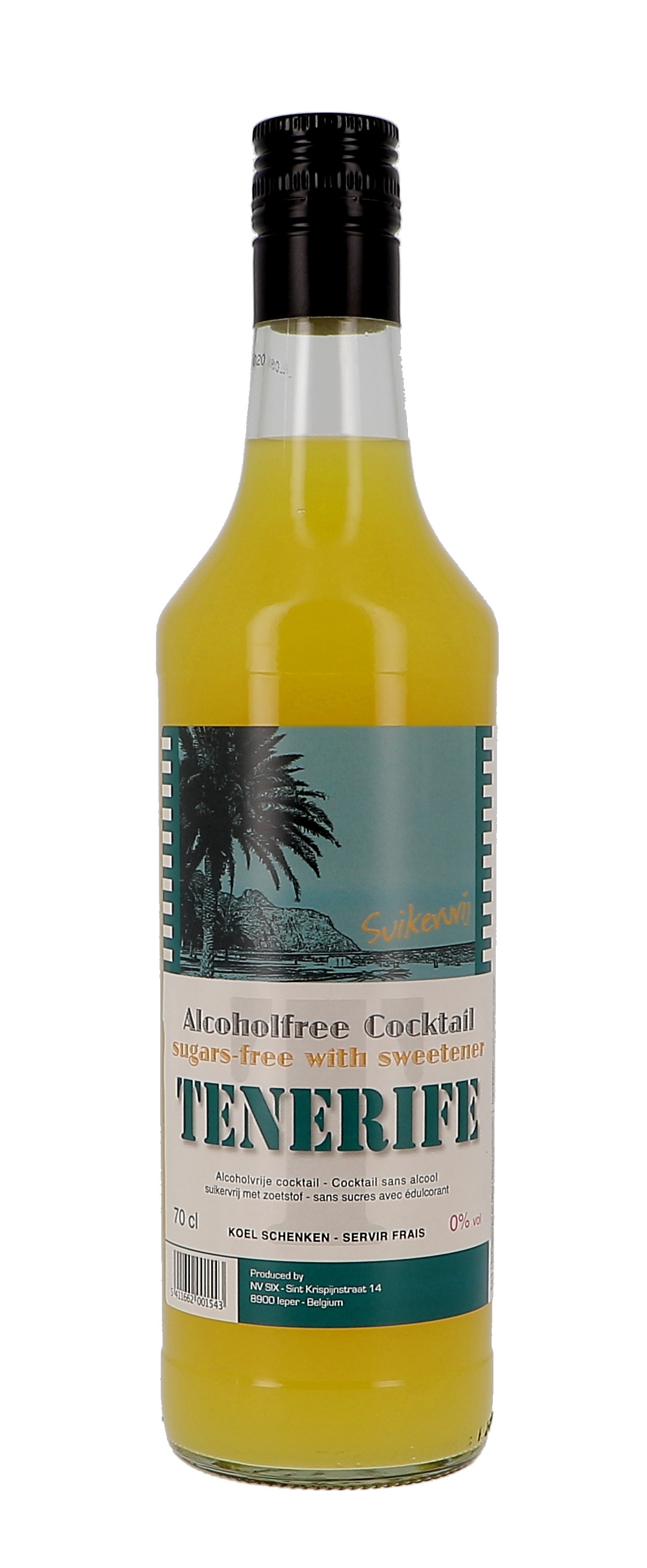 Aperitief-Cocktail Peach-Abricot 70cl 0% Cocktail zonder alkohol