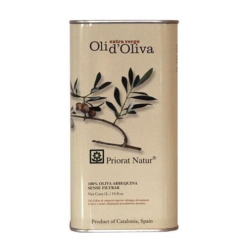 Arbequina olijfolie extra vierge 1L Priorat Natur