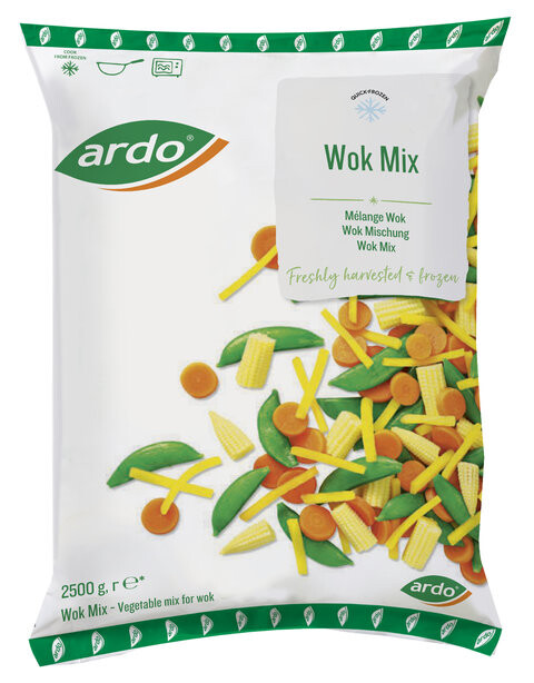 Ardo Wok Mix 2,5kg diepvries