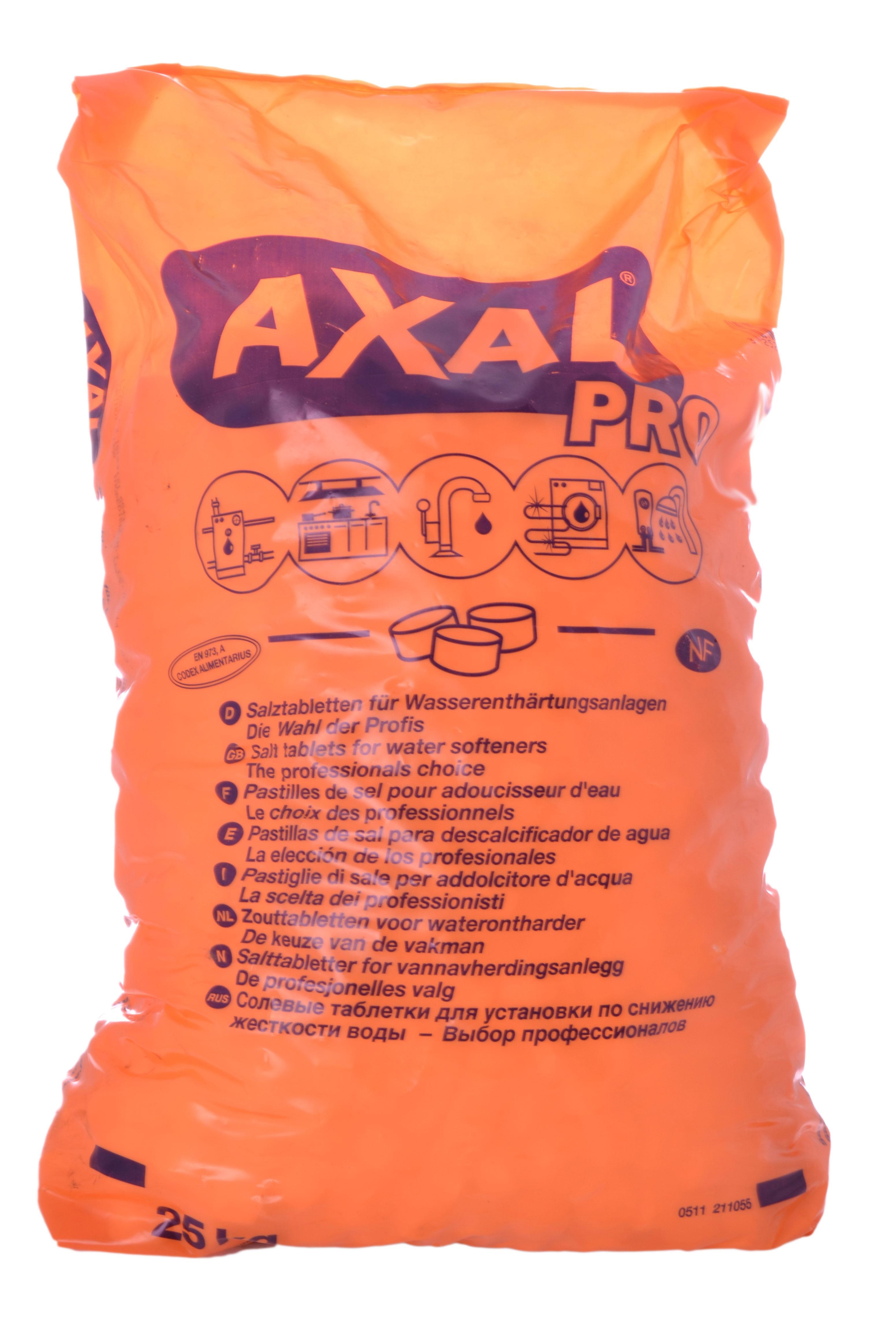 Axal Pro zouttabletten 25kg voor waterverzachter