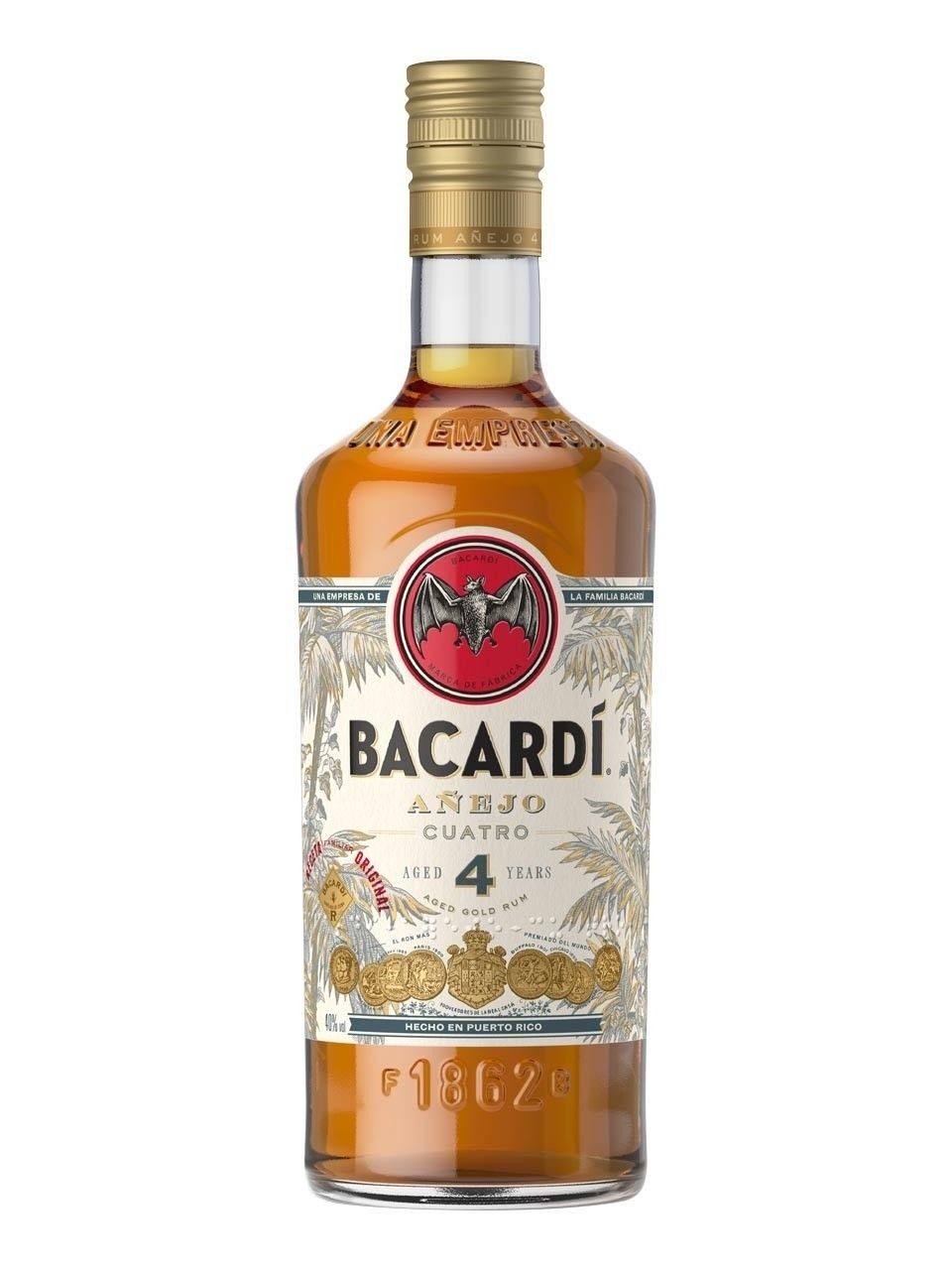 Rum bacardi reserva 1l 40%