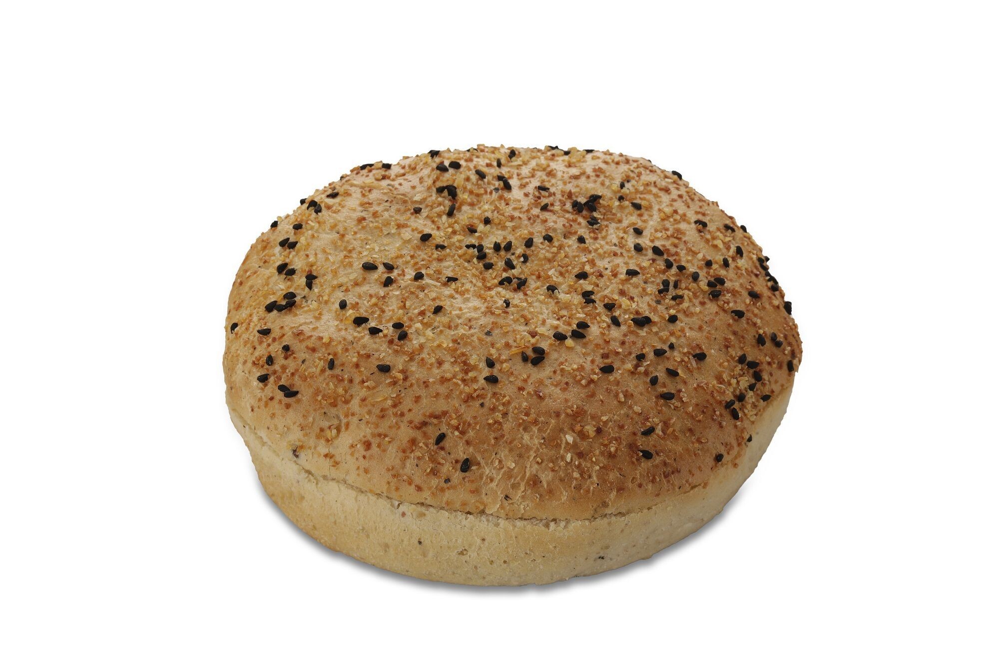 Black Pepper Hamburger Bun 11.5cm 24x90gr Pastridor 223360 Diepvries