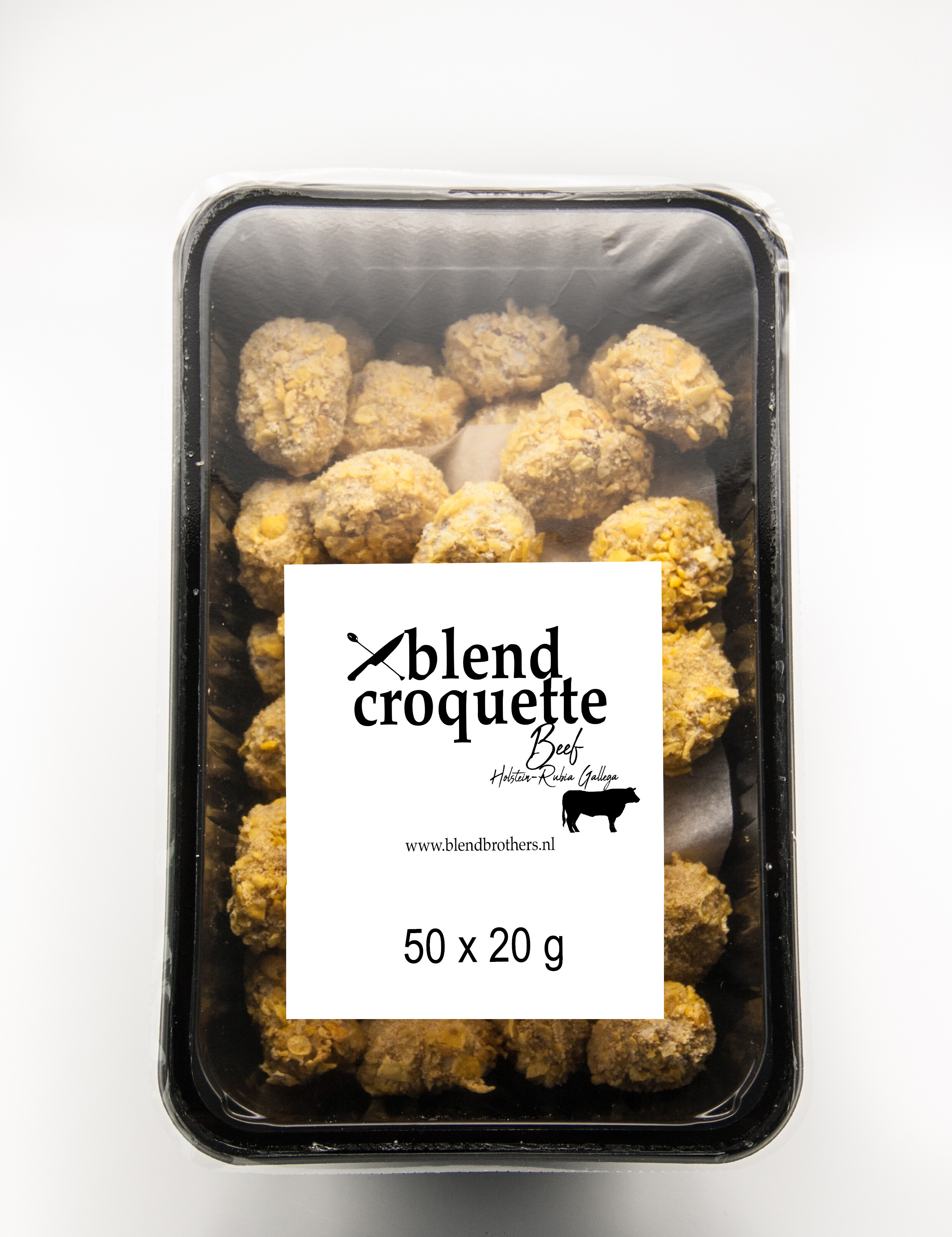 Gastronello Ambachtelijke Beef Kroketjes 60x20gr Diepvries