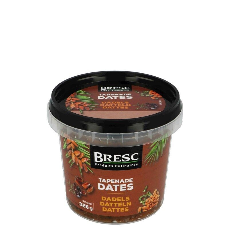 Bresc Tapenade Dadels 325gr pot