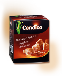 Mini ruwe rietsuiker 500gr candico