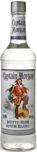 Rum Captain Morgan White 1L 40%