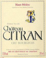 Ch. citran 75cl 03 haut-medoc cru bourgeois