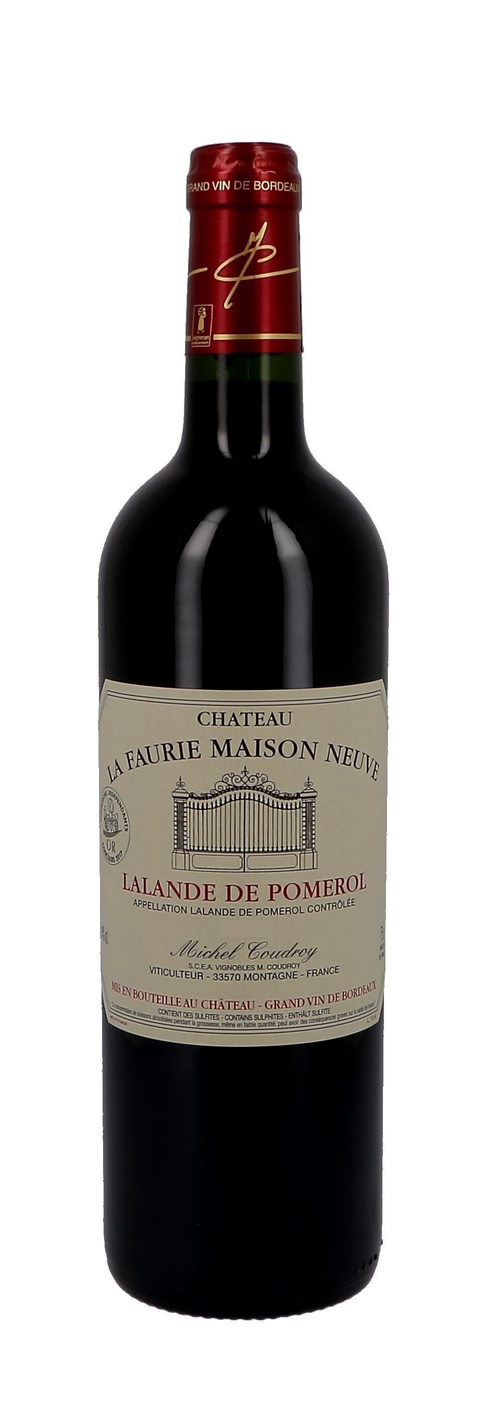 Chateau La Faurie Maison Neuve 75cl 2012 Lalande de Pomerol