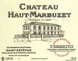 Ch. haut marbuzet 75cl 04 st.estephe cru bourgeois