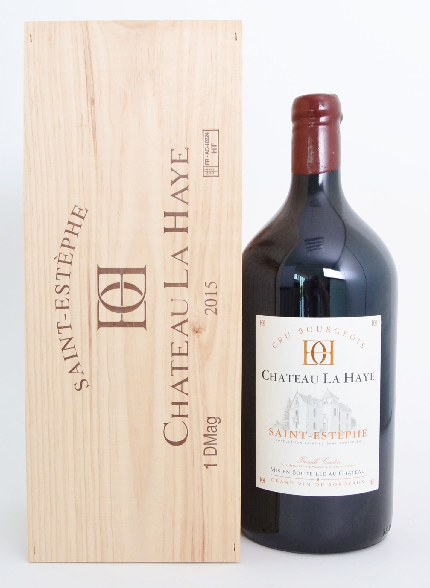 Chateau La Haye 3L Jeroboam 2015 St.Estephe Cru Bourgeois Superieur