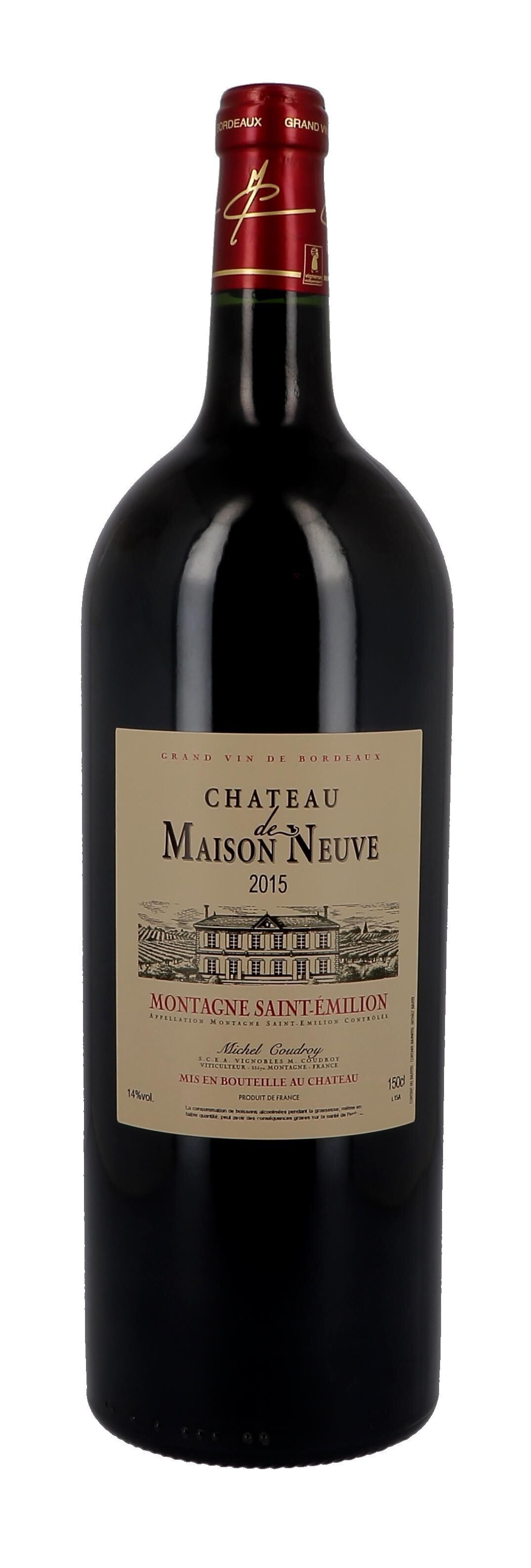 Chateau Maison Neuve 1.5L 2015 Montagne St.Emilion