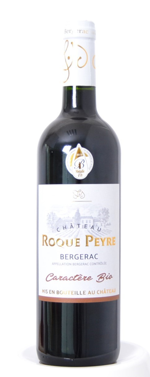 Chateau Roque Peyre Caractère 75cl 2017 Bergerac Bio (Wijnen)