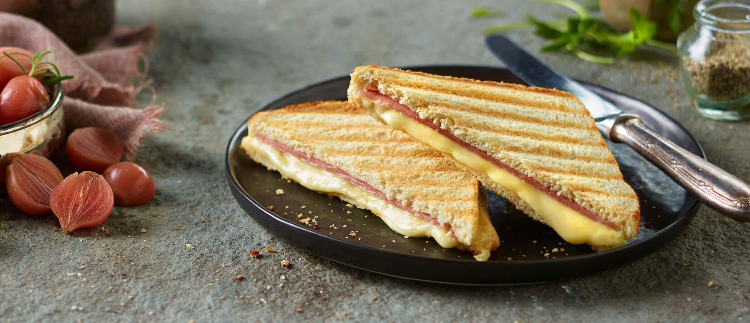 Chef Croq Emmental & Gouda 132gr croque monsieur individueel verpakt 10st Diepvries