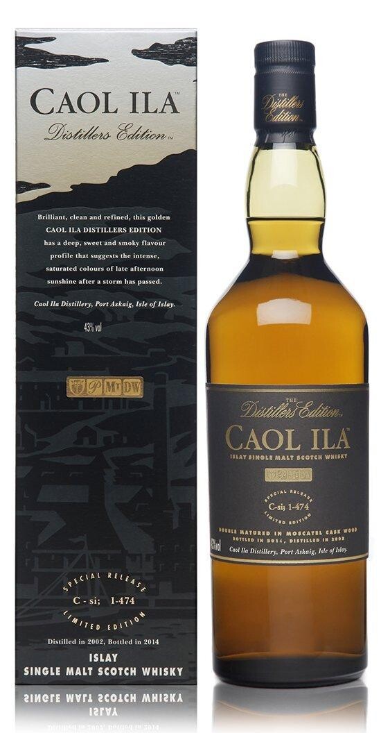 Malt whisky caol ila 18year 70cl 43% islay