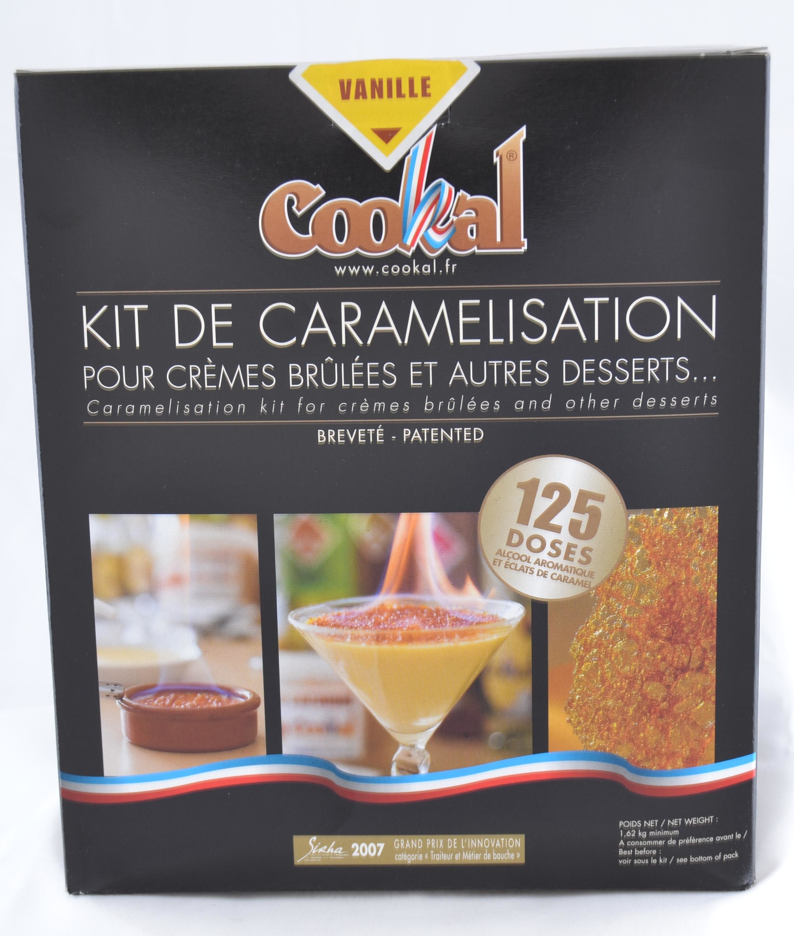 Cookal Karameliseerset vanille 125st + 500 ml