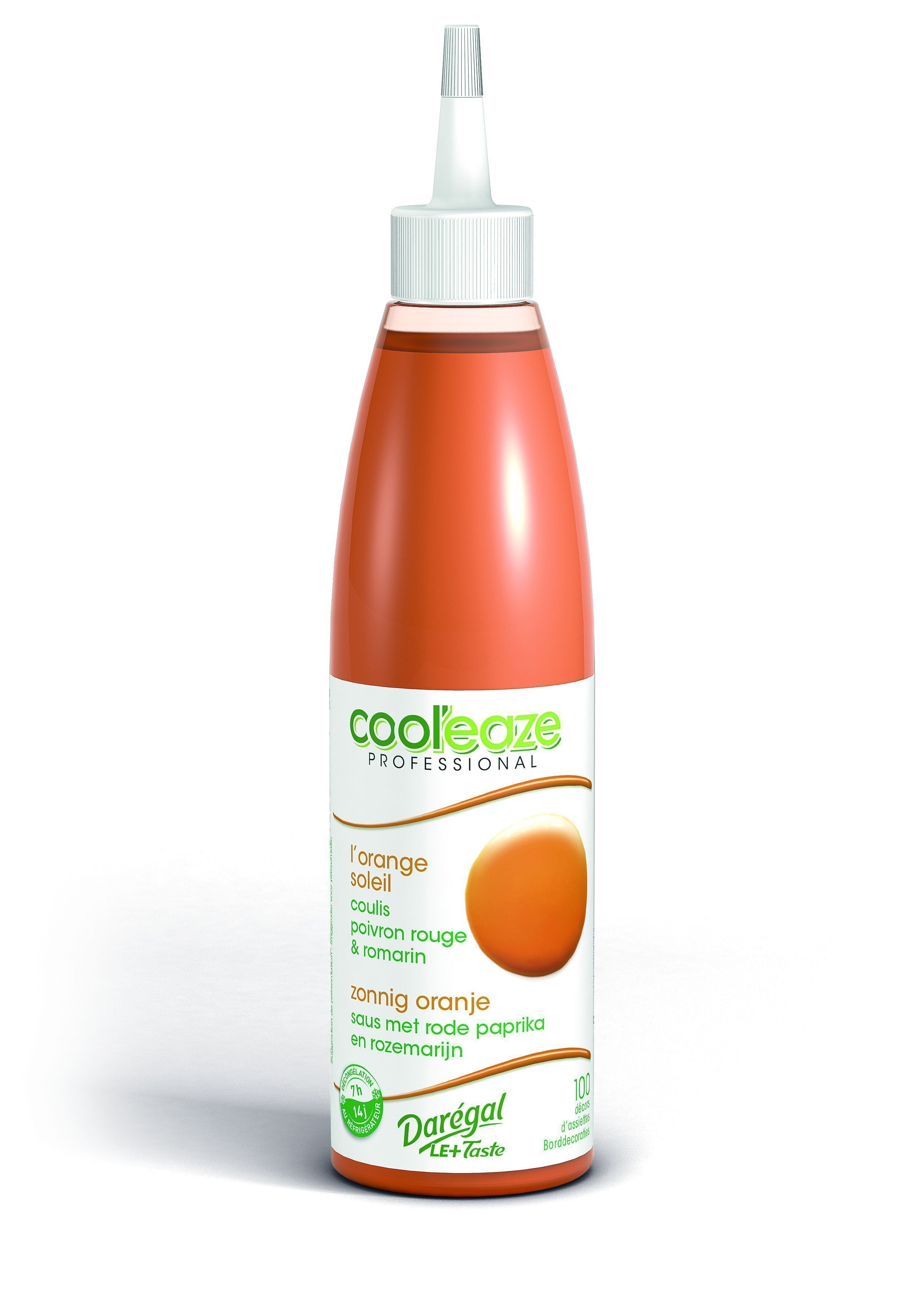 Daregal Cool'Eaze coulis rode paprika & rozemarijn 240gr Diepvries