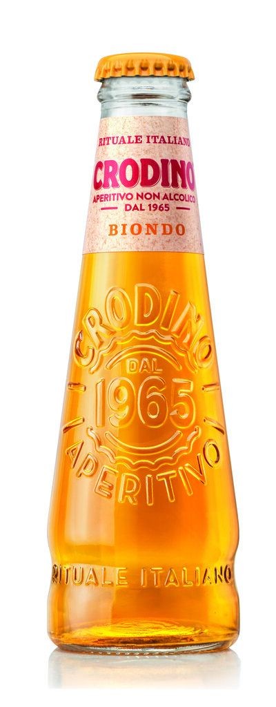 Crodino Biondo 24x17.5cl 0% aperitief zonder alcohol
