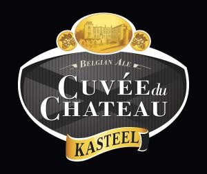 Cuvée du Chateau 2x75cl Kasteelbier bruin 11% + Glas in houten kist 