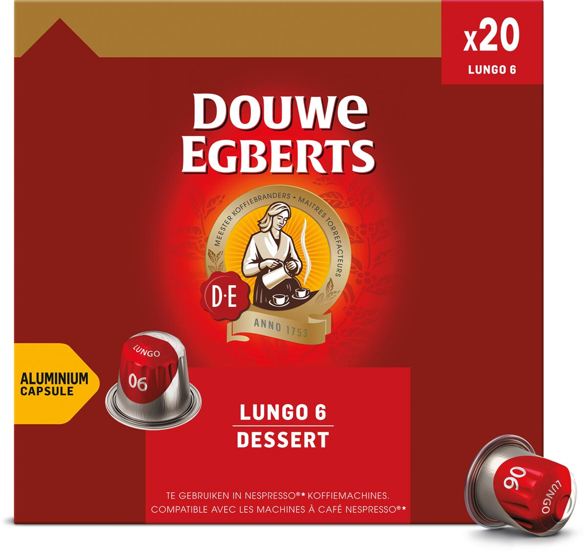 Senseo regular pads 10x18st douwe egberts