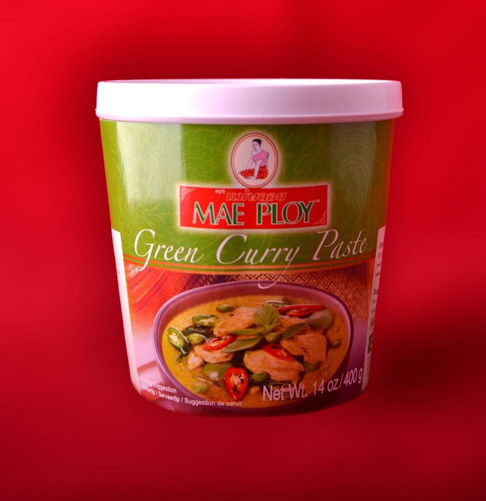 Curry Groen pasta 400gr Mae Ploy