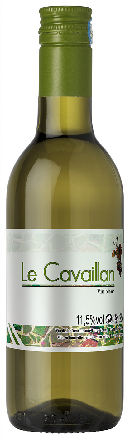 Le Cavaillan witte wijn 25cl fles met draaistop
