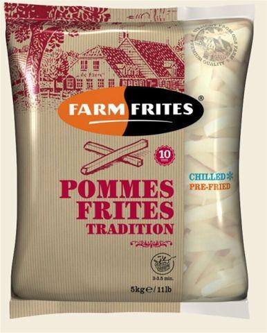 Farm frites 10.5mm tradition 2x5kg frigo