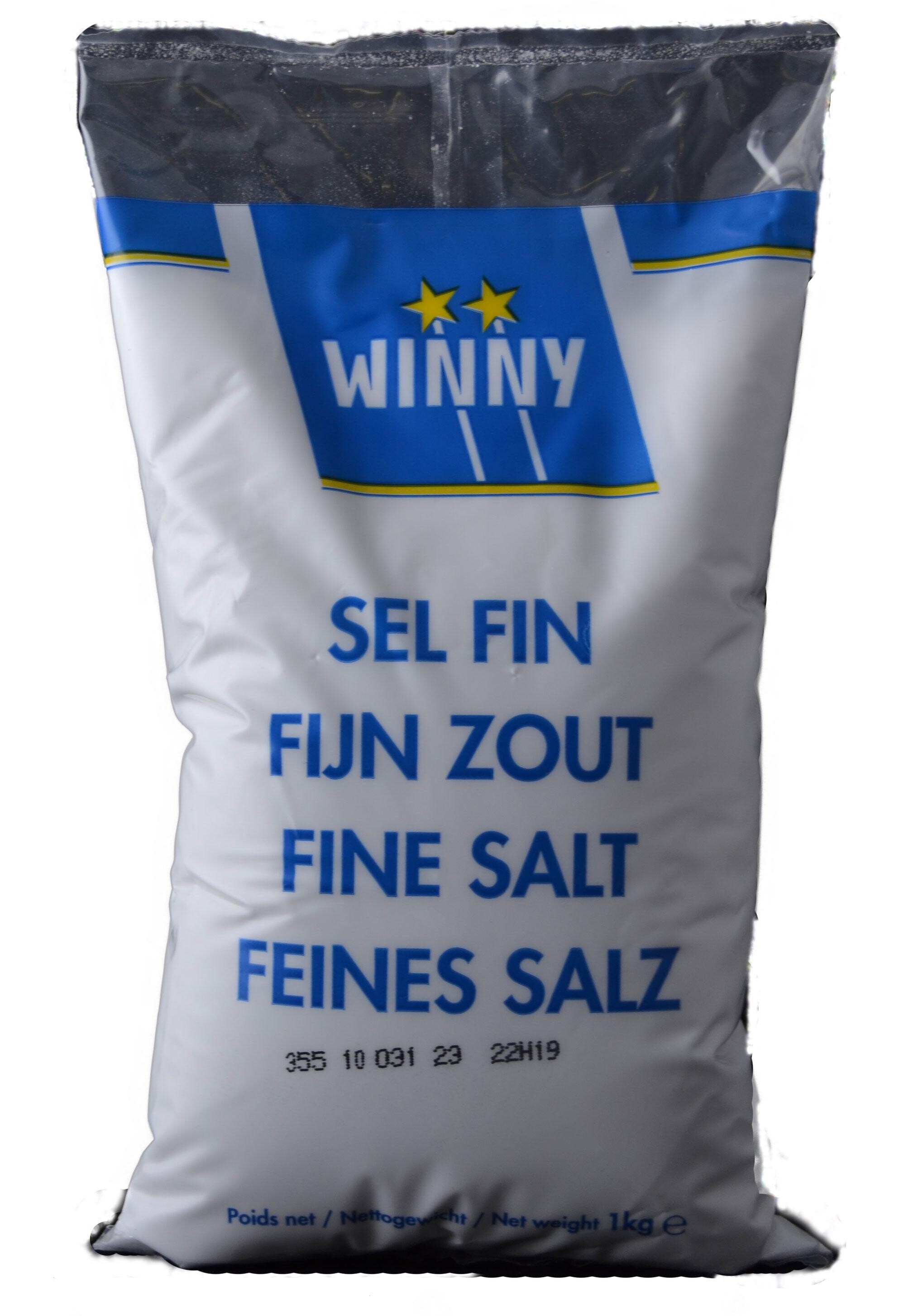 Winny fijn zout 1kg