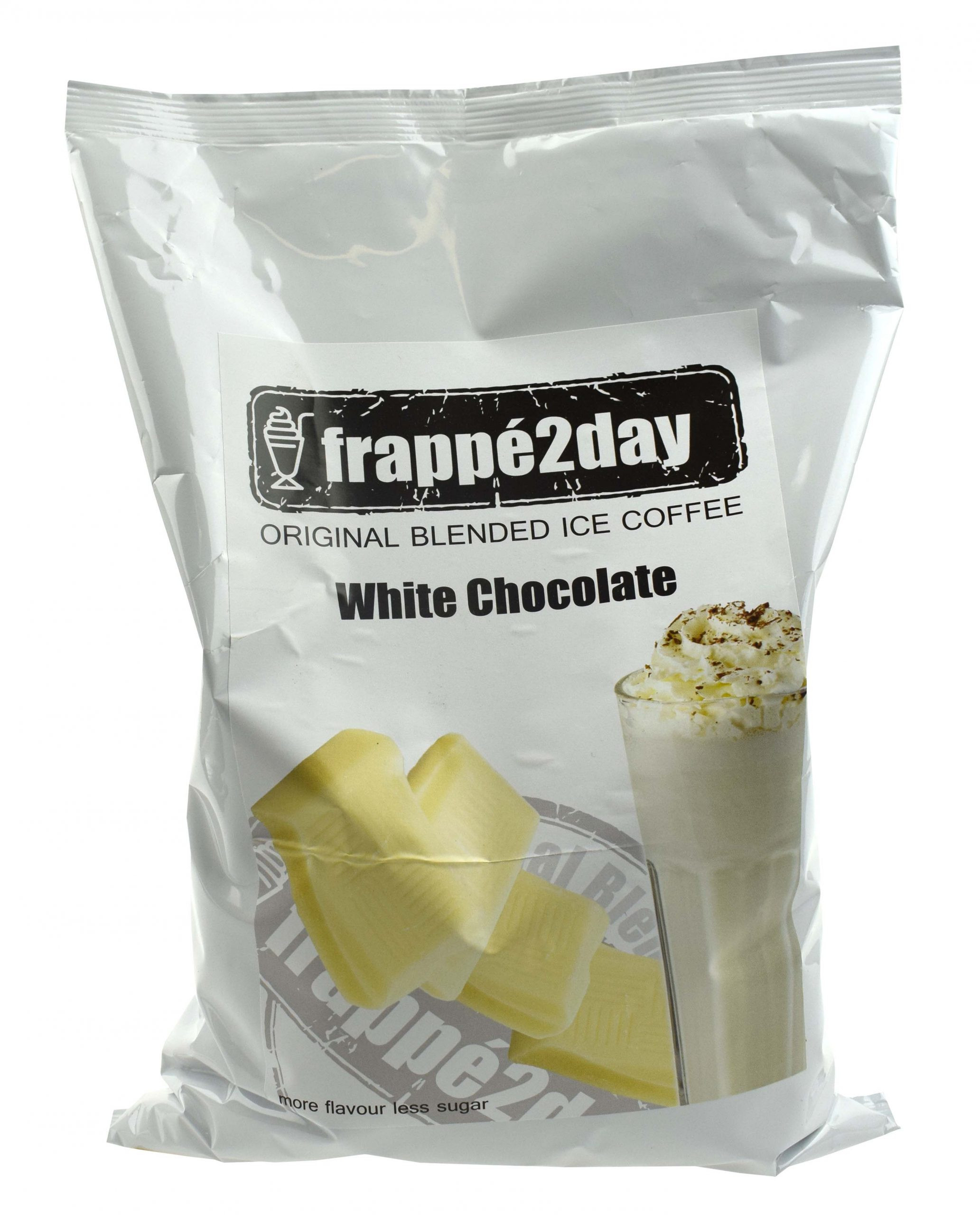 Frappe2Day Witte Chocolade ijskoffie 1500gr