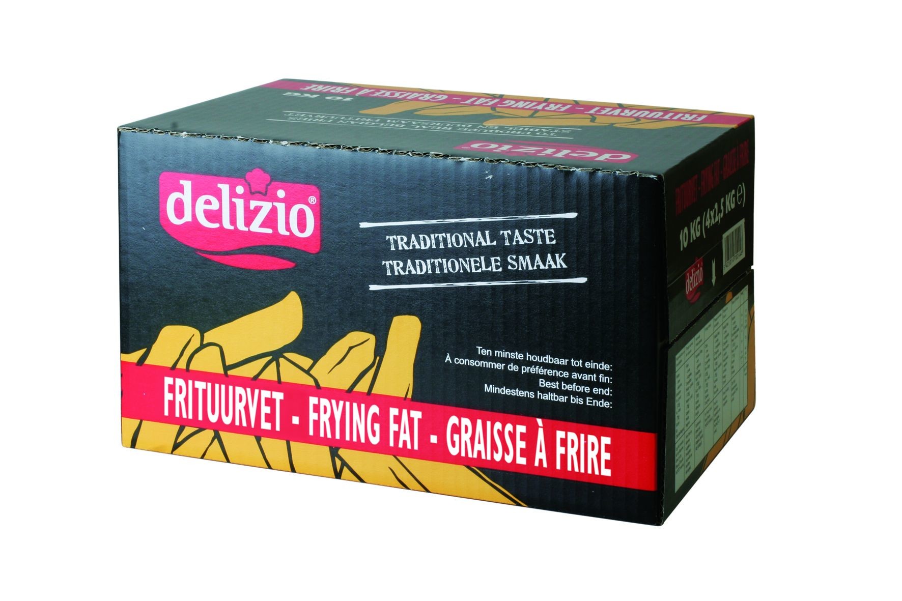 Delizio Frituurvet Mix 4x2.5kg