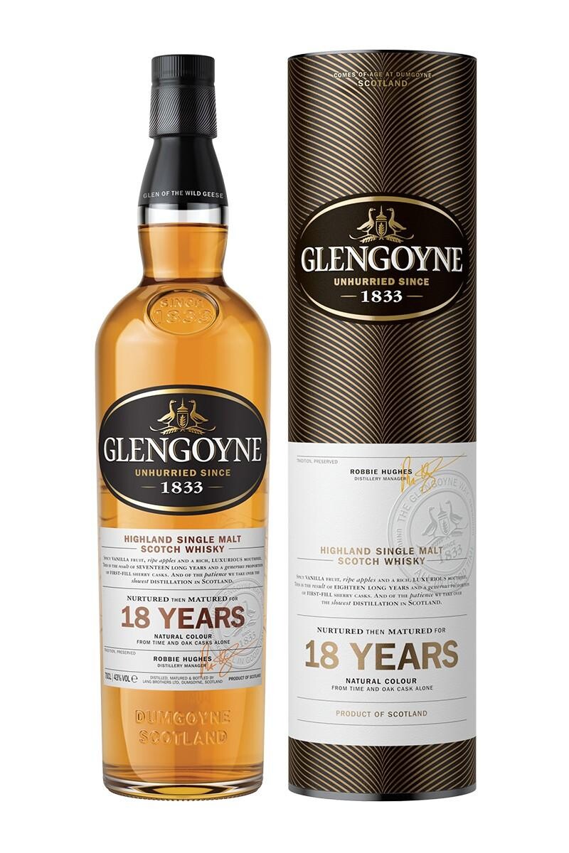 Glengoyne 18 Years 70cl 43% Highland Single Malt Scotch Whisky