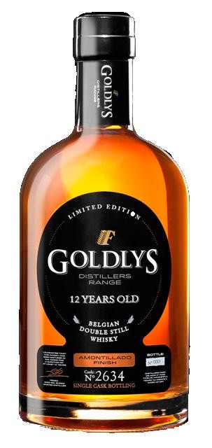 Maan flauw Promotie Goldlys 12Year Sherry Amontillado Distillers Range Cask 70cl 43% Belgische  Whisky Online Kopen - Nevejan