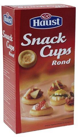 Haust snack cups rond 12x100gr doosjes