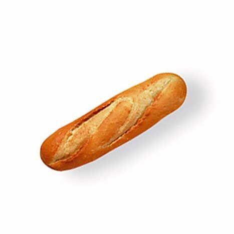 Half Frans stokbrood wit 27cm 170gr 40st Pastridor 1547