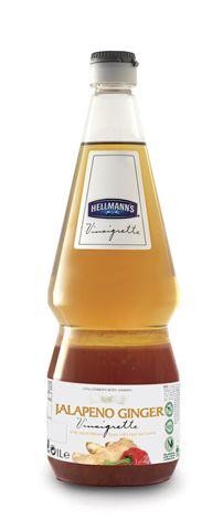 Hellmann's vinaigrette jalapeno ginger 1l knijpfles